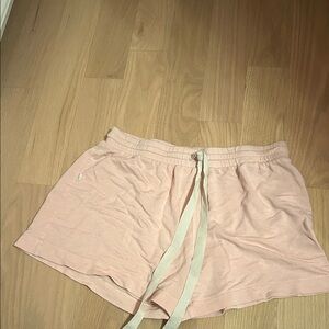 Amazon Essentials Light Pink Women's Athletic Shorts